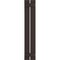 Ekena Millwork True Fit PVC Two Board Spaced Board-n-Batten Shutters, Raisin Brown, 11 1/4W x 44H, PR TFP101SBF11X044TB - alternate 5